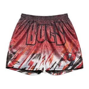 Tampa Bay Buccaneers Sketch Retro Shorts Chalk Line Size XL NWT